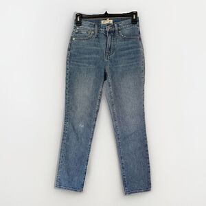 Madewell Denim Jeans The Perfect Vintage Lightwashed Womens 23P